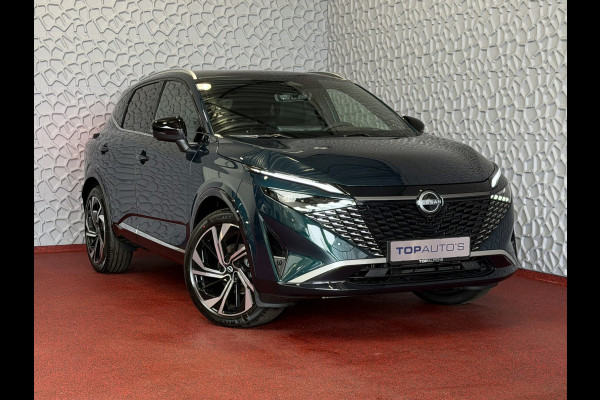 Nissan QASHQAI 1.3 MHEV 160PK 4 CILINDER TEKNA PLUS BOSE 20''LMV LEER ALCANTARA PANO MASSAGE BOSE STOEL/STUUR/RUIT VERW MATRIX.LED ELEK.KLEP HE 2026 K ✅Top Auto's Wijchen , 30 Jaar Specialist in Nissan  : Alle Type's : Tekna / Plus / N-Design / N-Connecta / Limited Edition / Premium / Executive /  , Zowel PHEV / HEV / MHEV / TURBO / HYBRID