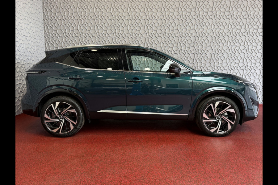 Nissan QASHQAI 1.3 MHEV 160PK 4 CILINDER TEKNA PLUS BOSE 20''LMV LEER ALCANTARA PANO MASSAGE BOSE STOEL/STUUR/RUIT VERW MATRIX.LED ELEK.KLEP HE 2026 K ✅Top Auto's Wijchen , 30 Jaar Specialist in Nissan  : Alle Type's : Tekna / Plus / N-Design / N-Connecta / Limited Edition / Premium / Executive /  , Zowel PHEV / HEV / MHEV / TURBO / HYBRID