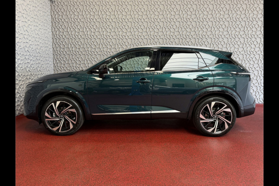 Nissan QASHQAI 1.3 MHEV 160PK 4 CILINDER TEKNA PLUS BOSE 20''LMV LEER ALCANTARA PANO MASSAGE BOSE STOEL/STUUR/RUIT VERW MATRIX.LED ELEK.KLEP HE 2026 K ✅Top Auto's Wijchen , 30 Jaar Specialist in Nissan  : Alle Type's : Tekna / Plus / N-Design / N-Connecta / Limited Edition / Premium / Executive /  , Zowel PHEV / HEV / MHEV / TURBO / HYBRID
