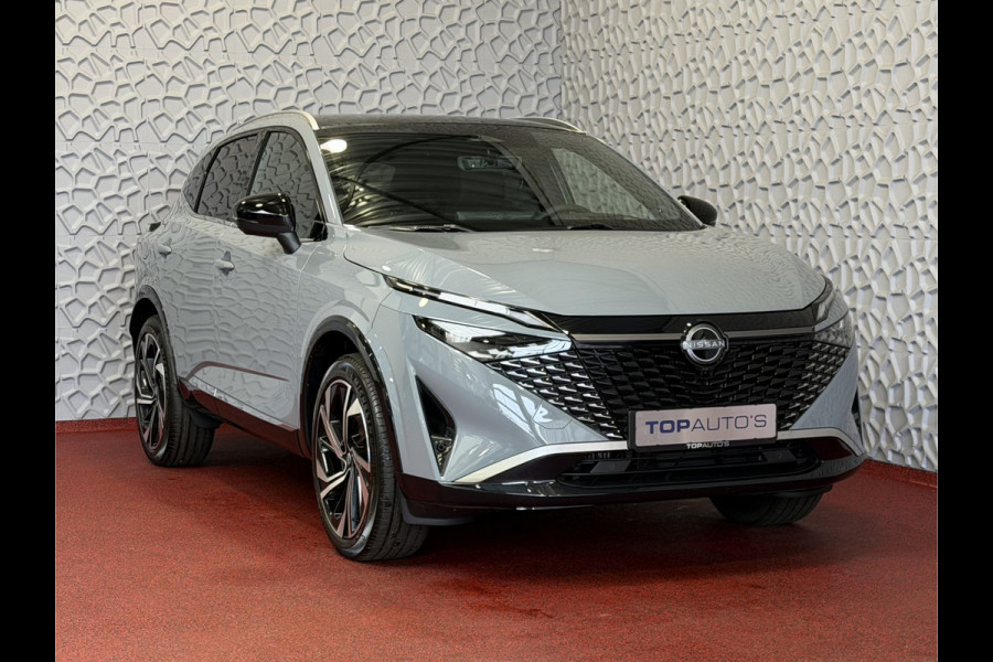 Nissan QASHQAI 1.3 MHEV 160PK TEKNA PLUS BOSE 20''LMV LEER ALCANTARA PANO MASSAGE BOSE STOEL/STUUR/RUIT VERW MATRIX.LED ELEK.KLEP HEADUP 20''LM 2026 K ✅Top Auto's Wijchen , 30 Jaar Specialist in Nissan  : Alle Type's : Tekna / Plus / N-Design / N-Connecta / Limited Edition / Premium / Executive /  , Zowel PHEV / HEV / MHEV / TURBO / HYBRID