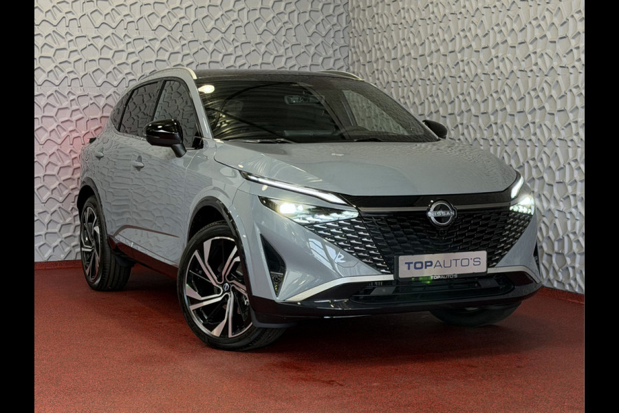 Nissan QASHQAI 1.3 MHEV 160PK TEKNA PLUS BOSE 20''LMV LEER ALCANTARA PANO MASSAGE BOSE STOEL/STUUR/RUIT VERW MATRIX.LED ELEK.KLEP HEADUP 20''LM 2026 K ✅Top Auto's Wijchen , 30 Jaar Specialist in Nissan  : Alle Type's : Tekna / Plus / N-Design / N-Connecta / Limited Edition / Premium / Executive /  , Zowel PHEV / HEV / MHEV / TURBO / HYBRID