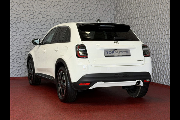 Fiat 600 1.2 HYBRID LA PRIMA LEER MASSAGE ELEK.STOEL CAMERA CARPLAY ADAP.CRUISE STOELVERW. ELEK.KLEP 18''LMV ✅ Top Auto Fiat Wijchen , 30 Jaar ervaring in Fiat , Wij leveren de : Icon / La Prima / Pop / Sport . Urban / Benzine / Hybrid . Met Fabrieksgarantie ✅