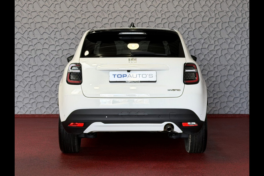 Fiat 600 1.2 HYBRID LA PRIMA LEER MASSAGE ELEK.STOEL CAMERA CARPLAY ADAP.CRUISE STOELVERW. ELEK.KLEP 18''LMV ✅ Top Auto Fiat Wijchen , 30 Jaar ervaring in Fiat , Wij leveren de : Icon / La Prima / Pop / Sport . Urban / Benzine / Hybrid . Met Fabrieksgarantie ✅