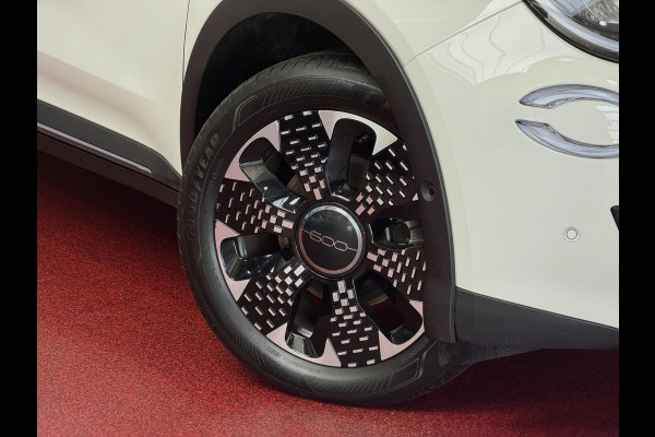 Fiat 600 1.2 HYBRID LA PRIMA LEER MASSAGE ELEK.STOEL CAMERA CARPLAY ADAP.CRUISE STOELVERW. ELEK.KLEP 18''LMV ✅ Top Auto Fiat Wijchen , 30 Jaar ervaring in Fiat , Wij leveren de : Icon / La Prima / Pop / Sport . Urban / Benzine / Hybrid . Met Fabrieksgarantie ✅