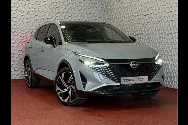Nissan QASHQAI 1.3 MHEV 160PK 1800KG TREKGEWICHT TEKNA PLUS BOSE 20''LMV LEER ALCANTARA PANO MASSAGE BOSE STOEL/STUUR/RUIT VERW MATRIX.LED ELEK 2026 ✅Top Auto's Wijchen , 30 Jaar Specialist in Nissan  : Alle Type's : Tekna / Plus / N-Design / N-Connecta / Limited Edition / Premium / Executive /  , Zowel PHEV / HEV / MHEV / TURBO / HYBRID