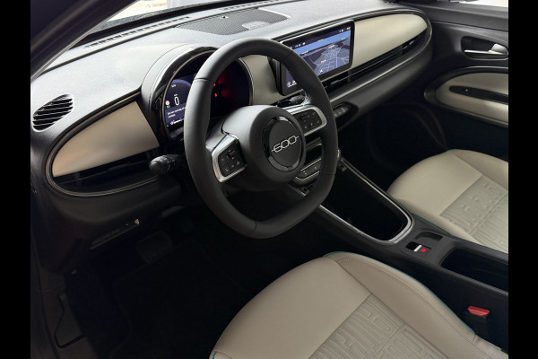 Fiat 600 1.2 HYBRID LA PRIMA CAMERA CARPLAY ADAP.CRUISE STOELVERW. ELEK.KLEP LEER MASSAGE ELEK.STOEL 18''LMV ✅ Top Auto Fiat Wijchen , 30 Jaar ervaring in Fiat , Wij leveren de : Icon / La Prima / Pop / Sport . Urban / Benzine / Hybrid . Met Fabrieksgarantie ✅