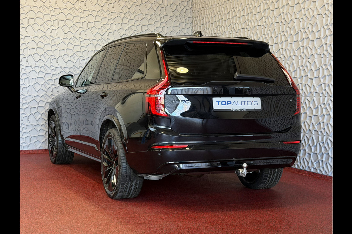 Volvo XC90 2.0 T8 456 PK PHEV AWD 7P BLACK EDITION PLUS LUCHTVERING SCHUIFDAK STOEL/STUUR.VERW ELEK.TREKHAAK HARMAN KARDON PANORAMA STANDKACHEL HEADUP ✅ Top Auto's Wijchen ,  Altijd een Ruim aanbod van Volvo's i  BUSINESS / CORE / BRIGHT / DARK / ULTRA DARK / PLUS DARK / BLACK EDITION  / ESSENTIAL / T6 / T8 ✅