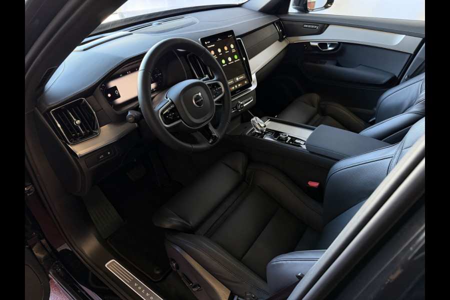 Volvo XC90 2.0 T8 456 PK PHEV AWD 7P BLACK EDITION PLUS LUCHTVERING SCHUIFDAK STOEL/STUUR.VERW ELEK.TREKHAAK HARMAN KARDON PANORAMA STANDKACHEL HEADUP ✅ Top Auto's Wijchen ,  Altijd een Ruim aanbod van Volvo's i  BUSINESS / CORE / BRIGHT / DARK / ULTRA DARK / PLUS DARK / BLACK EDITION  / ESSENTIAL / T6 / T8 ✅