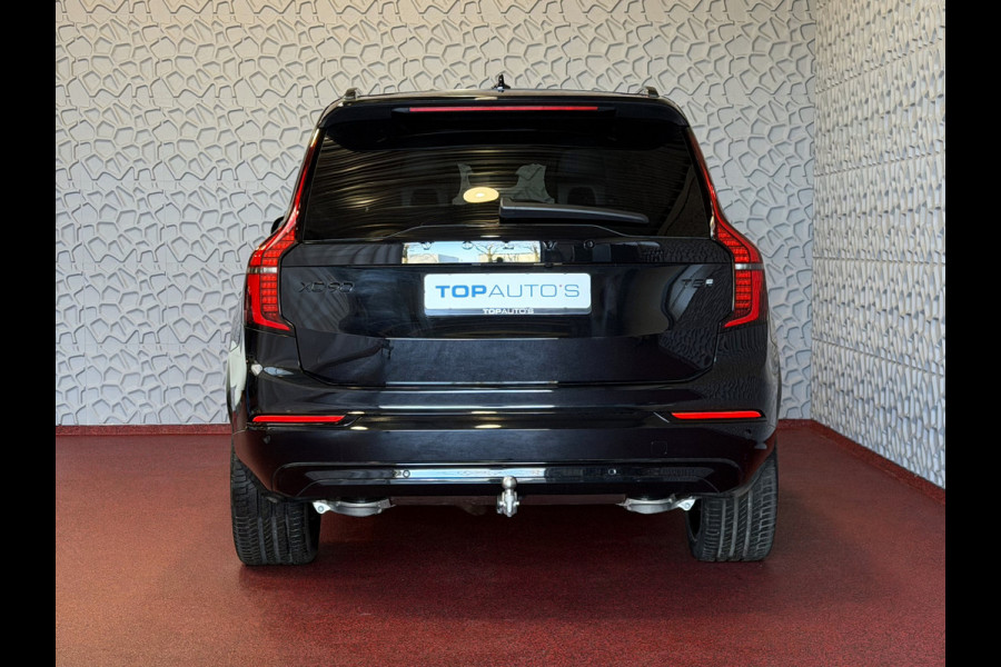 Volvo XC90 2.0 T8 456 PK PHEV AWD 7P BLACK EDITION PLUS LUCHTVERING SCHUIFDAK STOEL/STUUR.VERW ELEK.TREKHAAK HARMAN KARDON PANORAMA STANDKACHEL HEADUP ✅ Top Auto's Wijchen ,  Altijd een Ruim aanbod van Volvo's i  BUSINESS / CORE / BRIGHT / DARK / ULTRA DARK / PLUS DARK / BLACK EDITION  / ESSENTIAL / T6 / T8 ✅