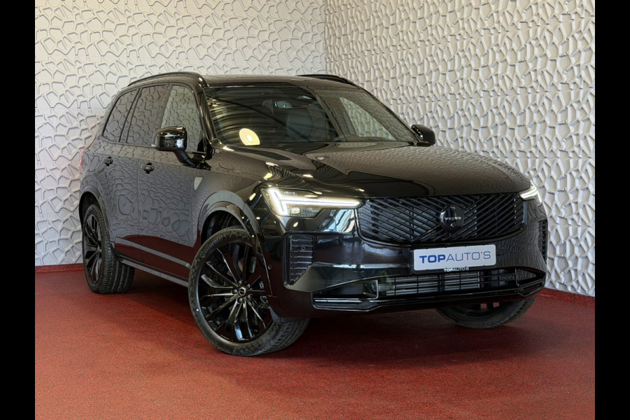 Volvo XC90 2.0 T8 456 PK PHEV AWD 7P BLACK EDITION PLUS LUCHTVERING SCHUIFDAK STOEL/STUUR.VERW ELEK.TREKHAAK HARMAN KARDON PANORAMA STANDKACHEL HEADUP ✅ Top Auto's Wijchen ,  Altijd een Ruim aanbod van Volvo's i  BUSINESS / CORE / BRIGHT / DARK / ULTRA DARK / PLUS DARK / BLACK EDITION  / ESSENTIAL / T6 / T8 ✅