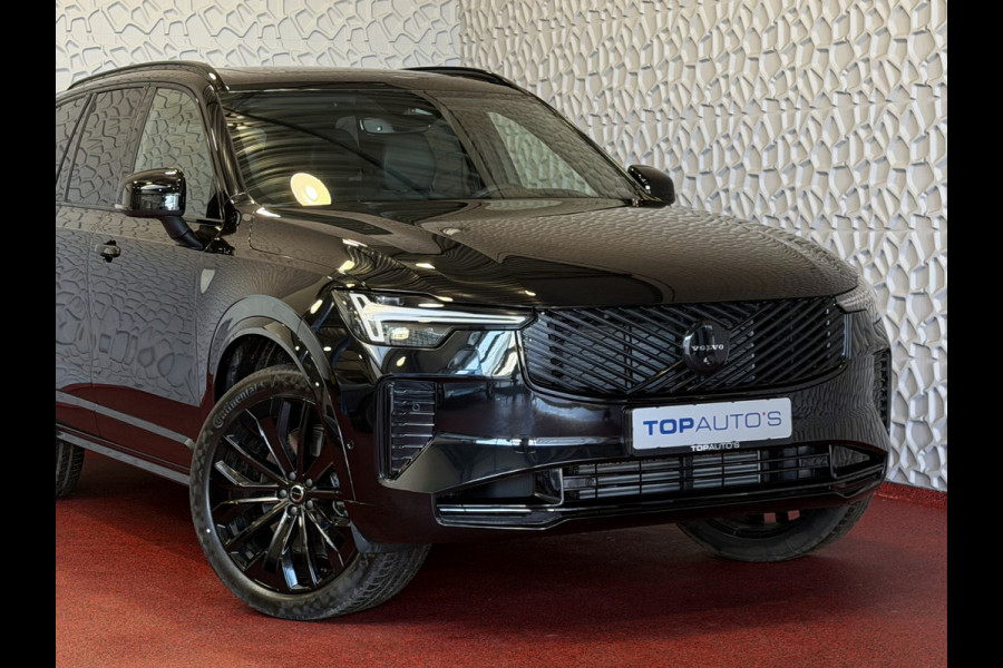 Volvo XC90 2.0 T8 456 PK PHEV AWD 7P BLACK EDITION PLUS LUCHTVERING SCHUIFDAK STOEL/STUUR.VERW ELEK.TREKHAAK HARMAN KARDON PANORAMA STANDKACHEL HEADUP ✅ Top Auto's Wijchen ,  Altijd een Ruim aanbod van Volvo's i  BUSINESS / CORE / BRIGHT / DARK / ULTRA DARK / PLUS DARK / BLACK EDITION  / ESSENTIAL / T6 / T8 ✅