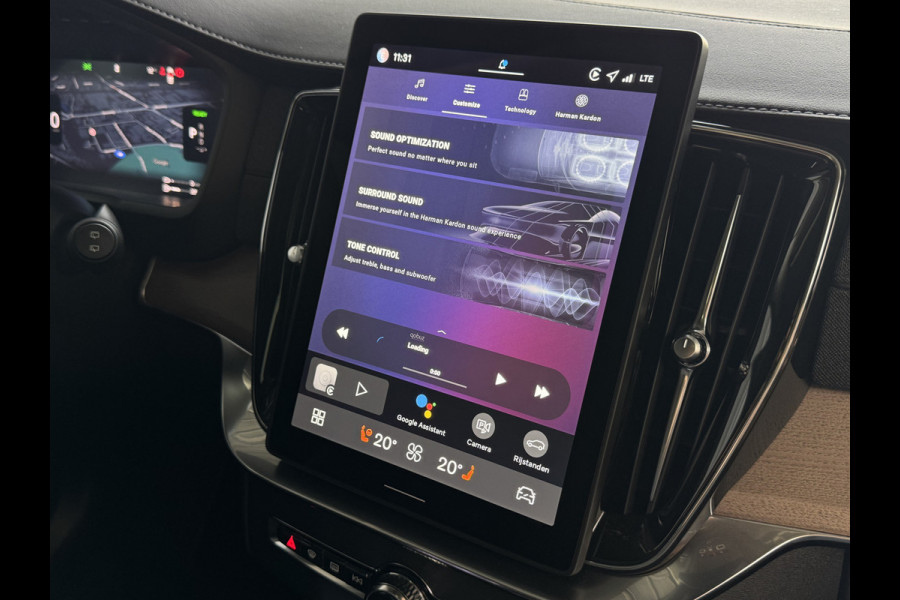 Volvo XC90 2.0 T8 456PK AWD PLUS DARK PANORAMA 360.CAM STOEL/STUUR VERW HARMAN KARDON PHEV PLUG IN HYBRID