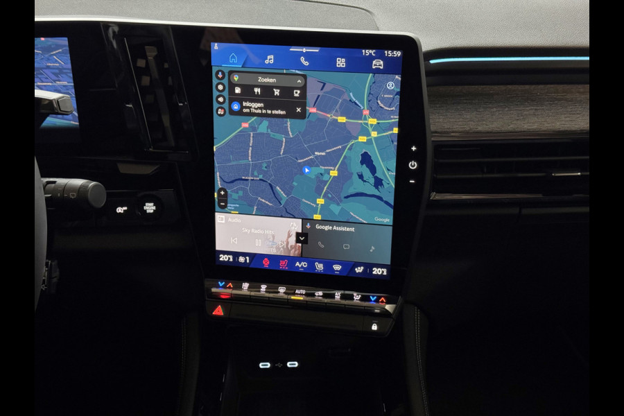 Renault Austral 1.3 160PK PANORAMA 1800 KG TREKGEWICHT TECHNO ELEK.KLEP ELEK.STOEL NAVI STOEL/STUUR/RUIT VERW. LED LEER 1800KG MAX TREKGEWICHT