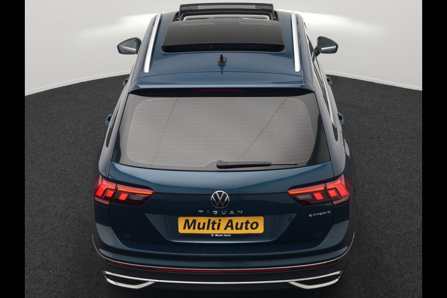 Volkswagen Tiguan 1.4 TSI eHybrid Elegance PHEV 245pk | Panodak | Camera | IQ Light | Adaptive Cruise | Alcantara Sportstoelen Verwarmd | Apple Carplay | Sfeerverlichting | Stuur Verwarmd | Navigatie | Virtual | DAB | Plug In Hybrid