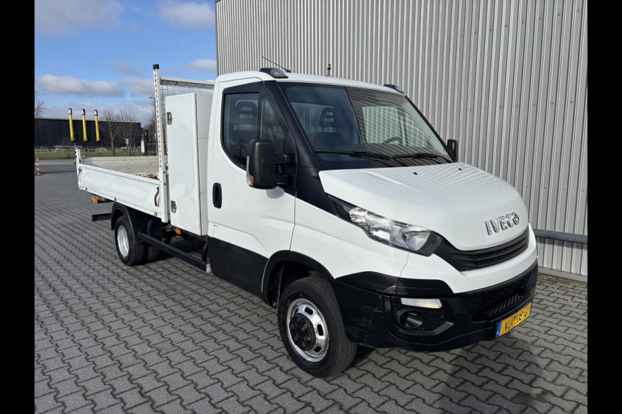Iveco Daily 35C14 2.3*ECC*CRUISE*HAAK*KIPPER LIFT*3PERS*3500KG