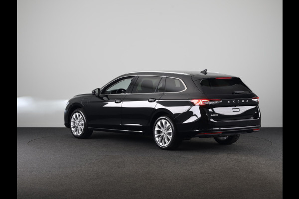 Škoda Superb Combi Business Edition PHEV 1.5 TSI 204 pk 6 versn. DSG | Trekhaak, wegklapbaar | Chrome pakket | Lichtmetalen velgen 18 inch Dofida zilver