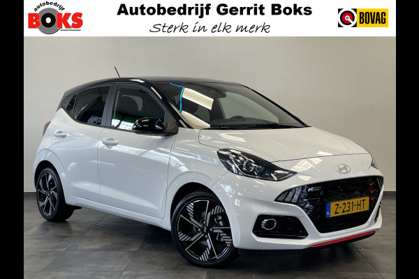Hyundai i10 1.0 T-GDI N Line 5-zits Cruise Control Lane Assist NAP! 24 maanden garantie mogelijk (*vraag naar de voorwaarden)