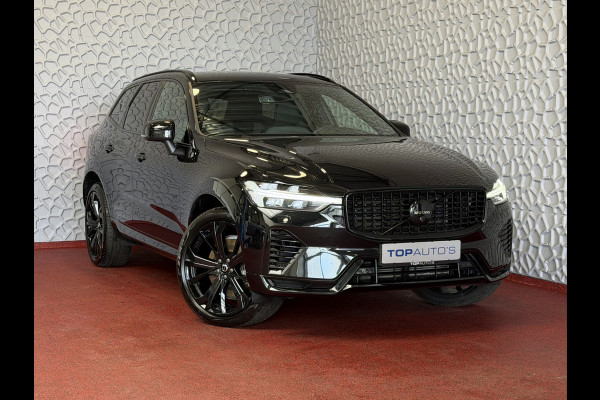 Volvo XC60 2.0 T8 455PK AWD BLACK EDITION HARMAN KARDON 360.CAM ELEK.TREKHAAK LEER SCHUIFDAK PHEV Plug in Hybrid ✅ Top Auto's Wijchen ,  Altijd een Ruim aanbod van Volvo's i  BUSINESS / CORE / BRIGHT / DARK / ULTRA DARK / PLUS DARK / BLACK EDITION  / ESSENTIAL / T6 / T8 ✅