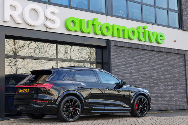 Audi Q8 e-tron S quattro SQ8 115 kWh | BTW | NAP | PANO | B&O | 360 | RS ZETELS | MATRIX | LUCHTVERING | MEMORY | KEYLESS |