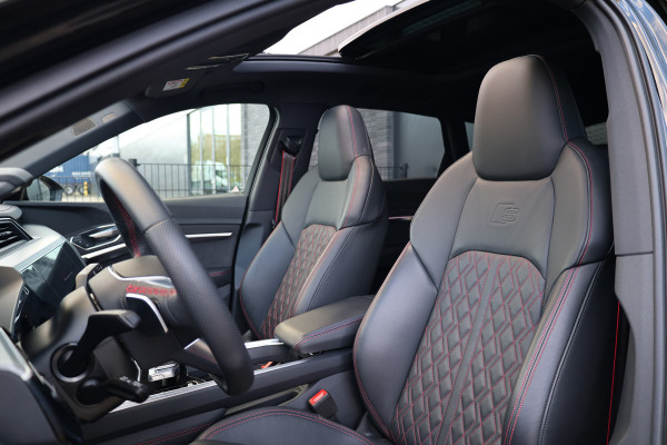 Audi Q8 e-tron S quattro SQ8 115 kWh | BTW | NAP | PANO | B&O | 360 | RS ZETELS | MATRIX | LUCHTVERING | MEMORY | KEYLESS |