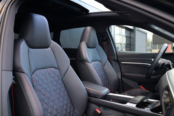 Audi Q8 e-tron S quattro SQ8 115 kWh | BTW | NAP | PANO | B&O | 360 | RS ZETELS | MATRIX | LUCHTVERING | MEMORY | KEYLESS |