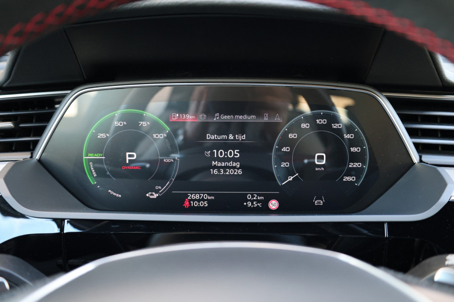 Audi Q8 e-tron S quattro SQ8 115 kWh | BTW | NAP | PANO | B&O | 360 | RS ZETELS | MATRIX | LUCHTVERING | MEMORY | KEYLESS |