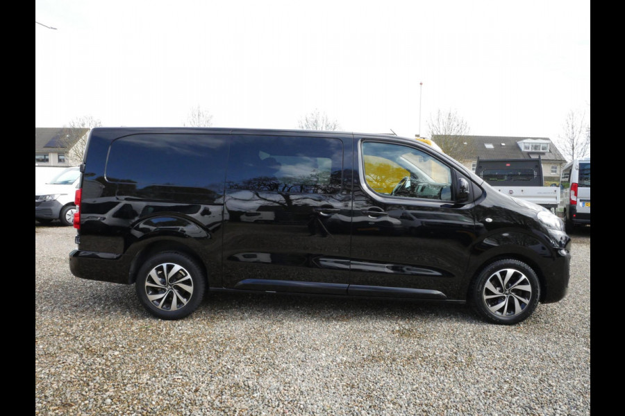 Citroën Jumpy 2.0 BlueHDI 120PK, L3, Dubbel Cabine, Airco, 2 x Schuifdeur