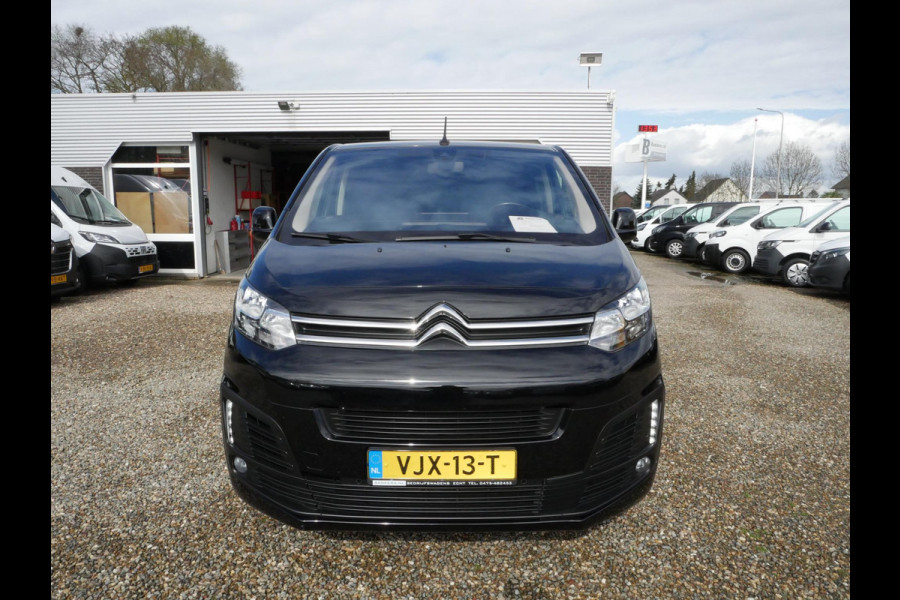 Citroën Jumpy 2.0 BlueHDI 120PK, L3, Dubbel Cabine, Airco, 2 x Schuifdeur