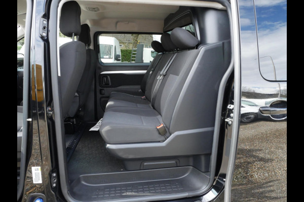 Citroën Jumpy 2.0 BlueHDI 120PK, L3, Dubbel Cabine, Airco, 2 x Schuifdeur