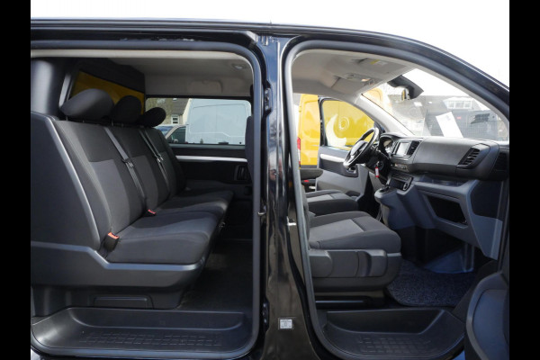 Citroën Jumpy 2.0 BlueHDI 120PK, L3, Dubbel Cabine, Airco, 2 x Schuifdeur