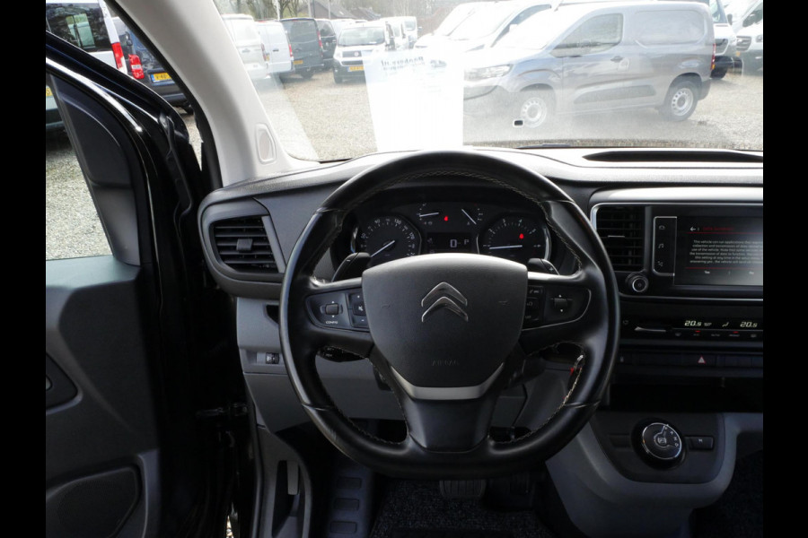 Citroën Jumpy 2.0 BlueHDI 120PK, L3, Dubbel Cabine, Airco, 2 x Schuifdeur