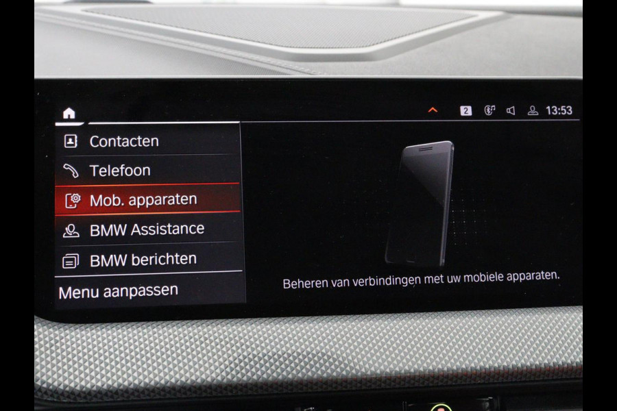 BMW 1-serie 118i High Executive | Sport Line | Panoramadak | Leder | Stoelverwarming | Keyless | Live Cockpit | Carplay | Sportstoelen | Navigatie | Spiegel Pakket | Parkeerhulp | Climate control