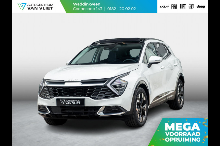 Kia Sportage 1.6 T-GDi Plug-in Hybrid AWD DynamicPlusLine | Uit voorraad leverbaar! | Panodak | Climate | Stoel & Stuur verwarming | 19" velgen