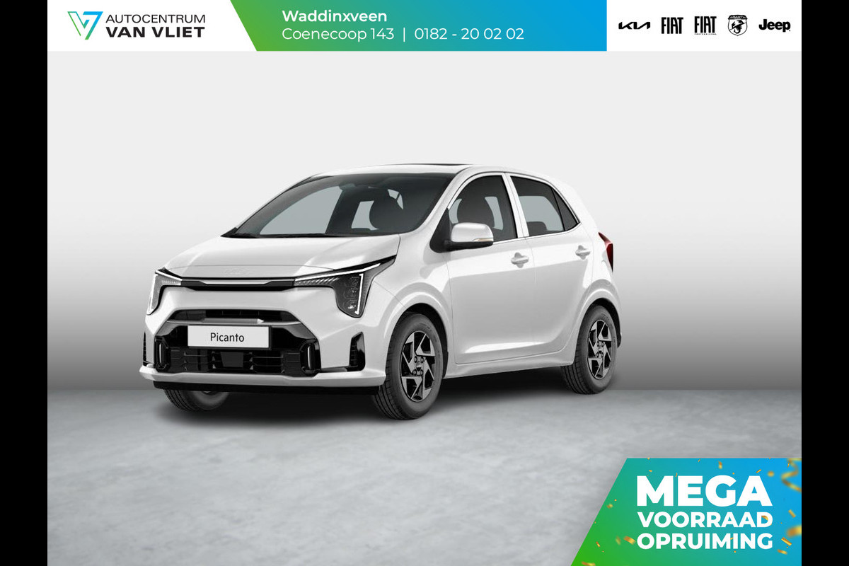 Kia Picanto 1.0 GDi DynamicLine | Uit voorraad leverbaar | Navi | Camera | Cruise control