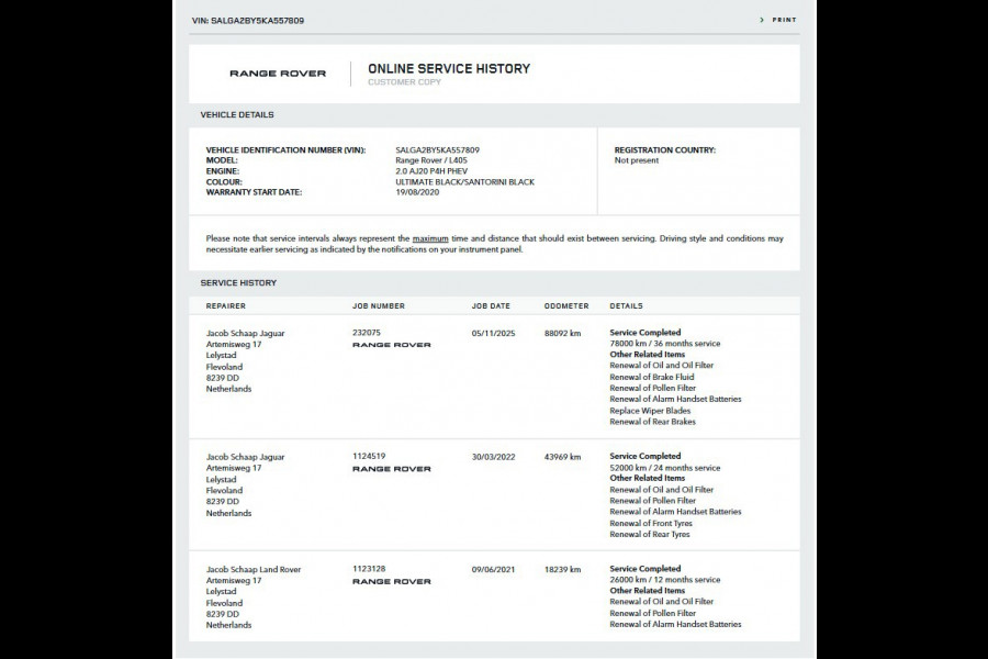 Land Rover Range Rover 2.0 P400e Autobiography | Panorama | Massage | Lane Assist | Stuurwielverwarming | Meridian | 360 cam | HuD