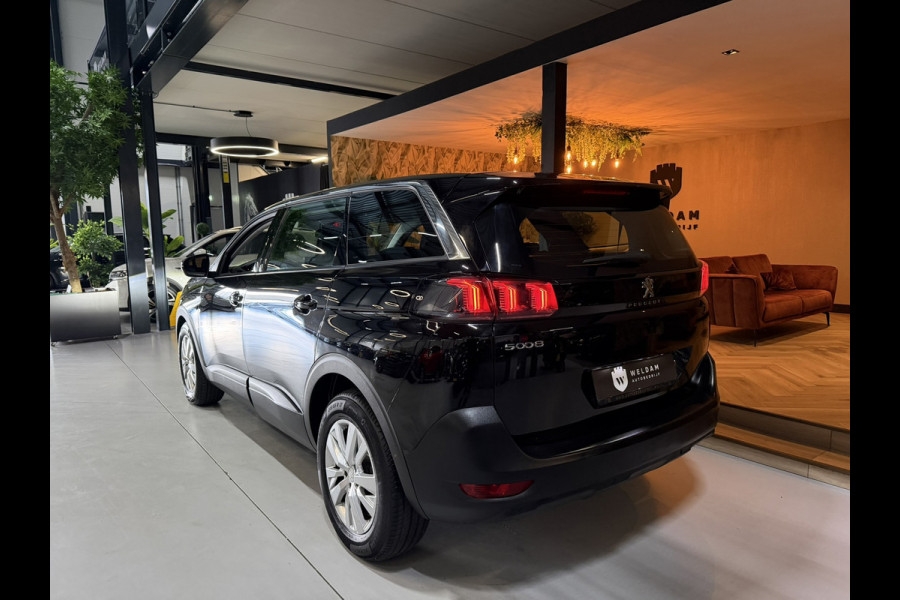 Peugeot 5008 1.2 PureTech Allure Pack Business 7P. Garantie 360 Camera Carplay Keyless Cruise Navi Clima Lane Led Dab Rijklaar
