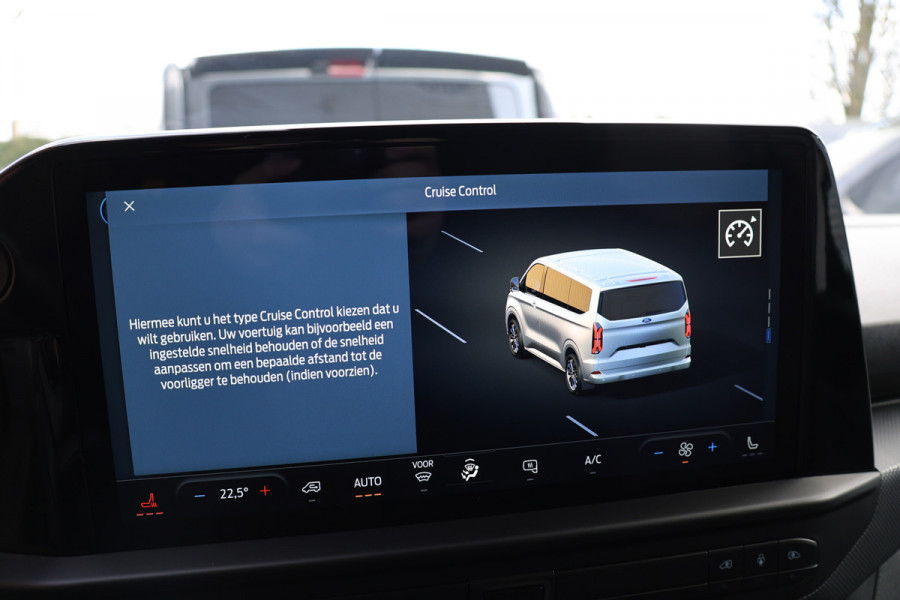 Ford Transit Custom 300 2.0 TDCI L2H1 Limited DC | Dubbel Cabine | Elec schuifdeuren | ACC | Blind Spot | 360 Camera | CarPlay | Navigatie | Stoelverwarming | 5-Zitter | BPM Vrij
