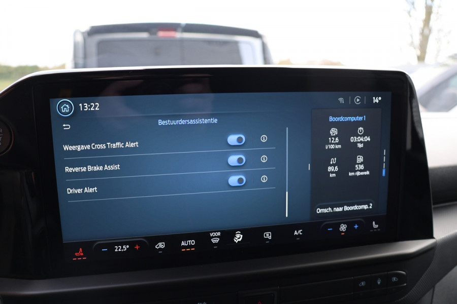 Ford Transit Custom 300 2.0 TDCI L2H1 Limited DC | Dubbel Cabine | Elec schuifdeuren | ACC | Blind Spot | 360 Camera | CarPlay | Navigatie | Stoelverwarming | 5-Zitter | BPM Vrij