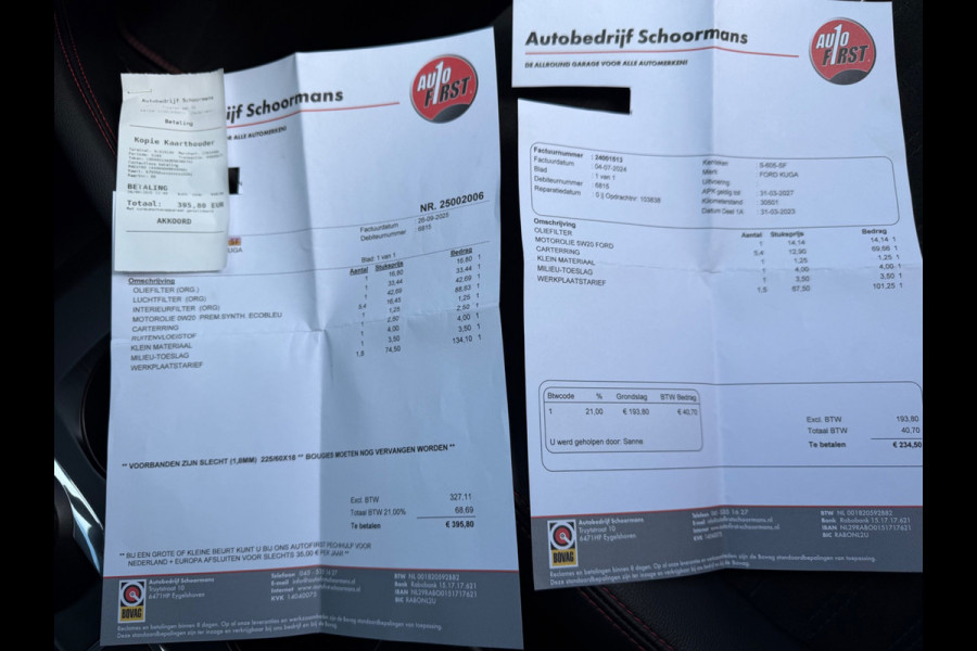 Ford Kuga 2.5 PHEV ST-Line X, 1e eigenaar, NAP, Driver Assistance + Winter Pack