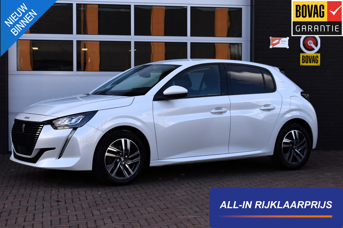 Peugeot 208 1.2 PureTech 100PK Allure Pack | Carplay | Camera | Adapt. Cruise | 3D Dash | Stoelverw. | Incl. garantie