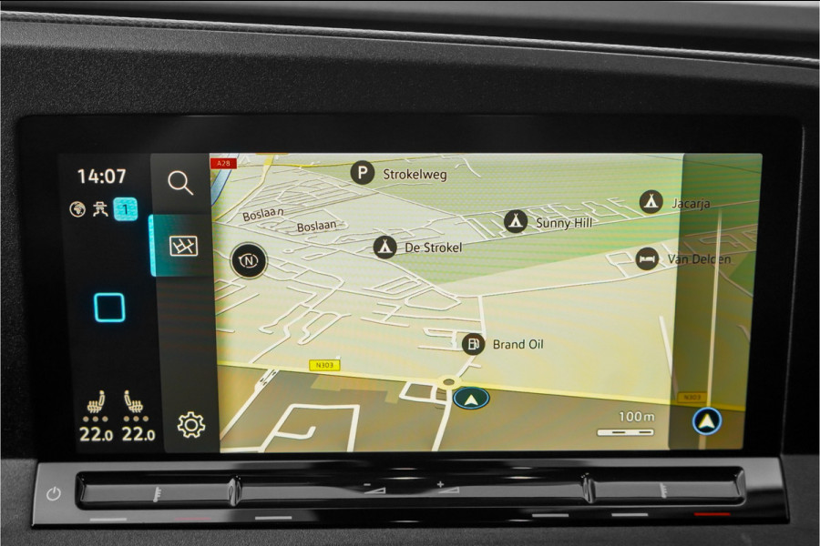 Volkswagen Caddy Cargo 2.0 TDI DSG Style 2x Schuifdeur Standkachel Leer