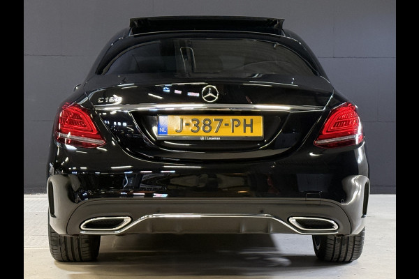 Mercedes-Benz C-Klasse 180 Business Solution AMG | Pano | 22.000km NAP | Leder | Sfeerverlichting | Apple Carplay