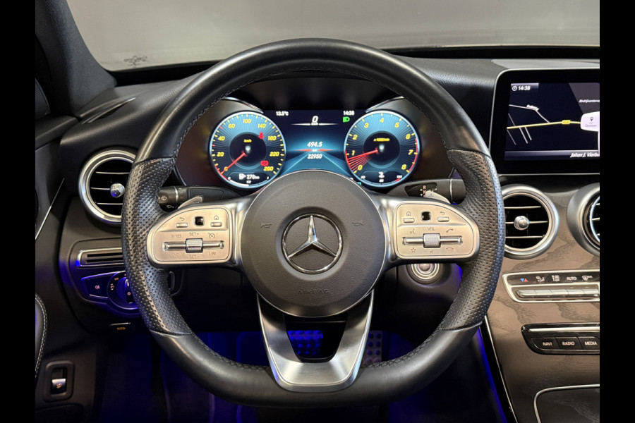 Mercedes-Benz C-Klasse 180 Business Solution AMG | Pano | 22.000km NAP | Leder | Sfeerverlichting | Apple Carplay