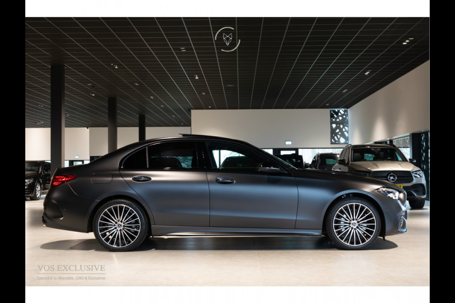 Mercedes-Benz C-Klasse 300 e AMG Magno|Nappa|Night|Rij-assistentie Plus|Keyless-Go|Stoelkoeling|Pano|360°|Burmester|19''