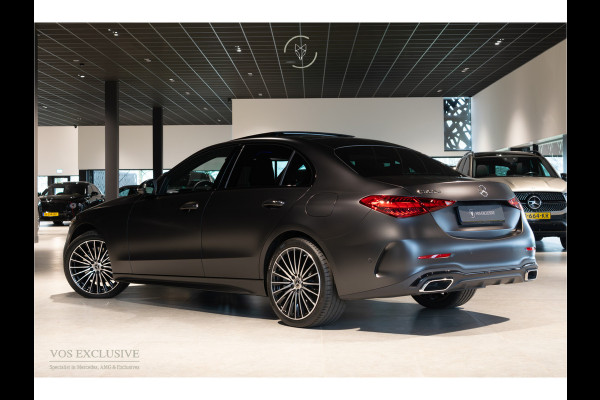 Mercedes-Benz C-Klasse 300 e AMG Magno|Nappa|Night|Rij-assistentie Plus|Keyless-Go|Stoelkoeling|Pano|360°|Burmester|19''