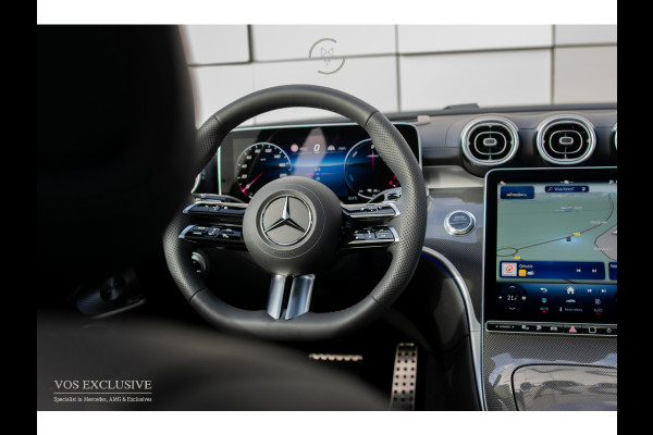 Mercedes-Benz C-Klasse 300 e AMG Magno|Nappa|Night|Rij-assistentie Plus|Keyless-Go|Stoelkoeling|Pano|360°|Burmester|19''
