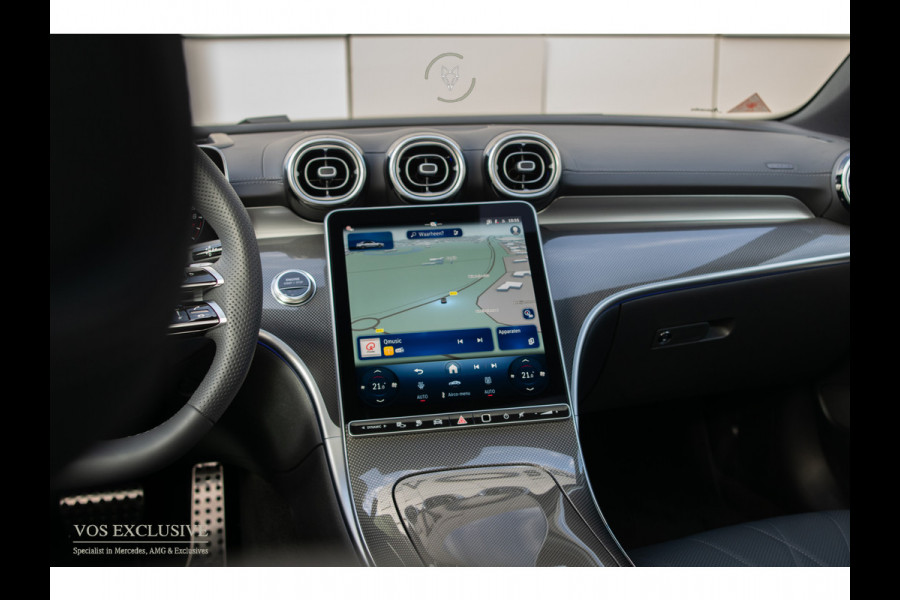 Mercedes-Benz C-Klasse 300 e AMG Magno|Nappa|Night|Rij-assistentie Plus|Keyless-Go|Stoelkoeling|Pano|360°|Burmester|19''