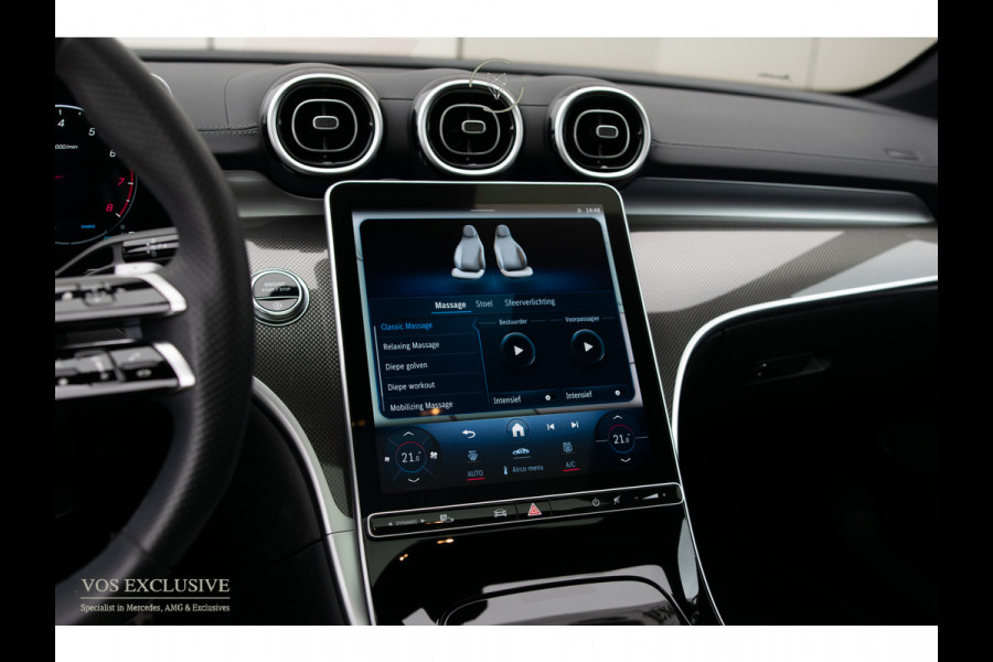Mercedes-Benz C-Klasse Estate 300 AMG Night Massage|ACC|Keyless|Pano|360|Soundsysteem|LED|19"|New Service