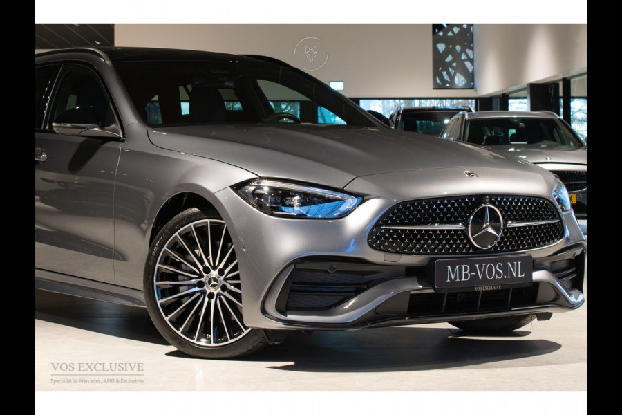 Mercedes-Benz C-Klasse Estate 300 AMG Night Massage|ACC|Keyless|Pano|360|Soundsysteem|LED|19"|New Service