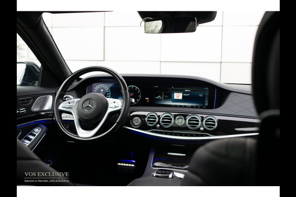Mercedes-Benz S-Klasse 560 Lang 4-M AMG Exclusive|4*massage/koeling|20"|entertainment|standkachel|HUD|nachtzicht